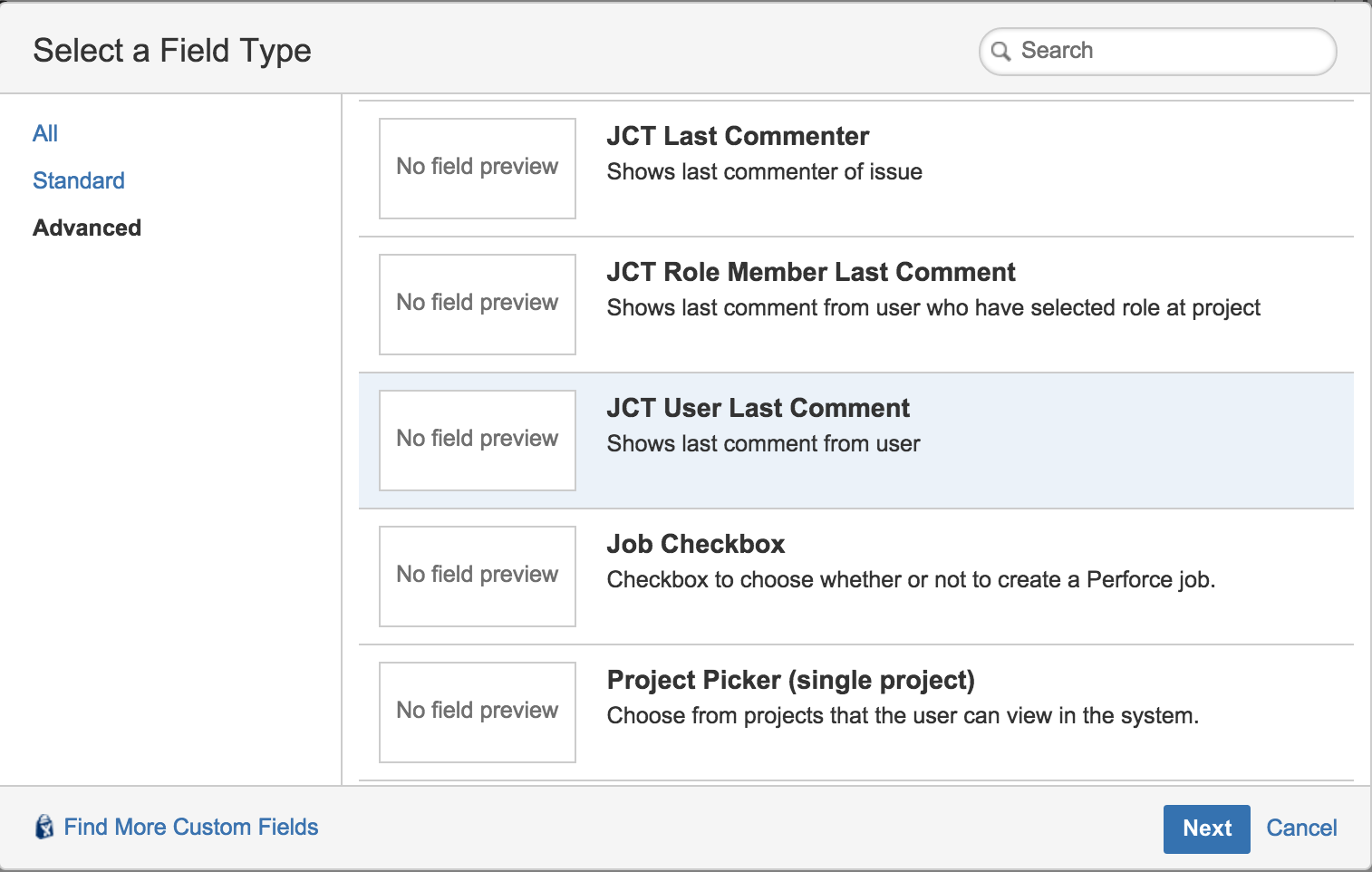 Select_field_JSF_User_Last_Comment.png